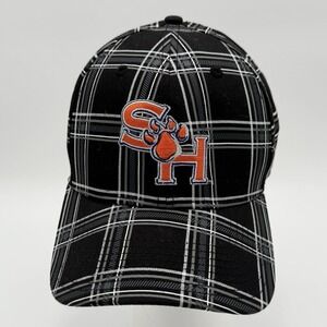Sam Houston State Bearcats Cap‎ Plaid Embroidered Size Med/Large EUC
